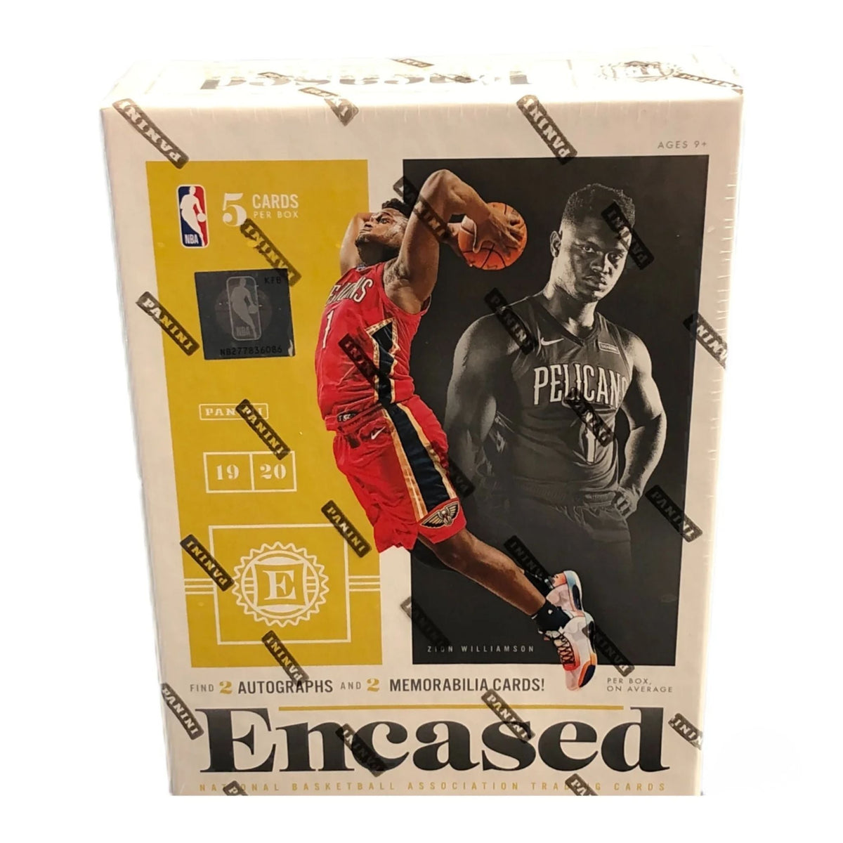 2019/20 Panini Encased Basketball Hobby Box