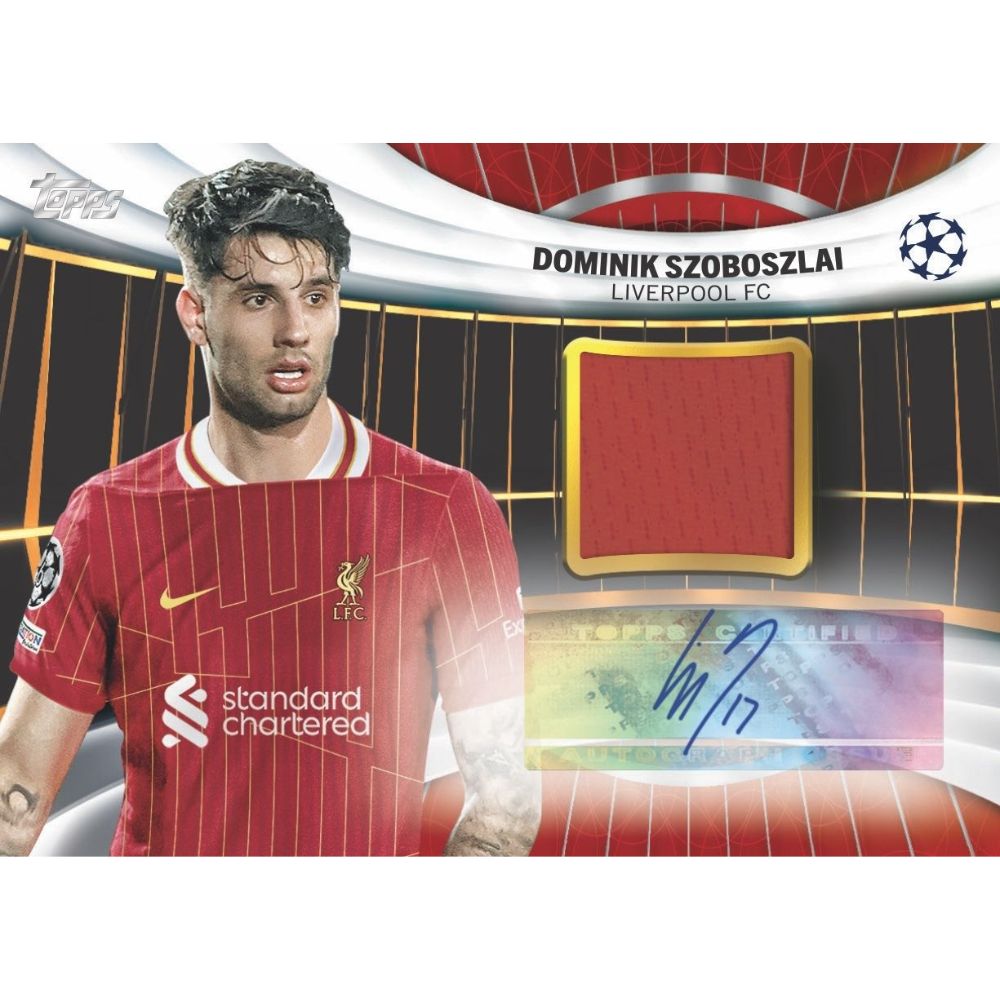 2024/25 Topps UEFA Club Competitions Soccer Hobby Box