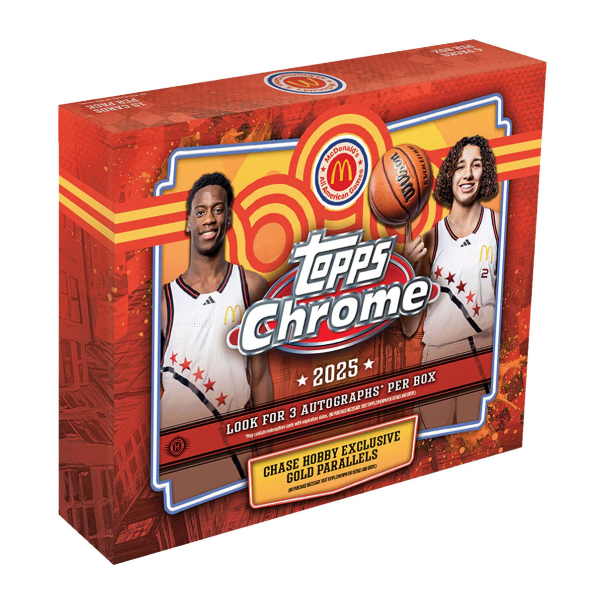 2025 Topps Chrome McDonald's All American Basketball Hobby Box