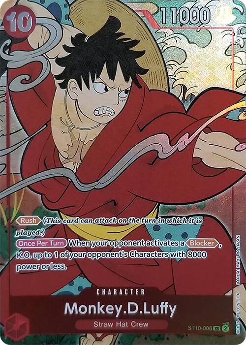 Monkey.D.Luffy (English Version 1st Anniversary Set) - ST10-006
