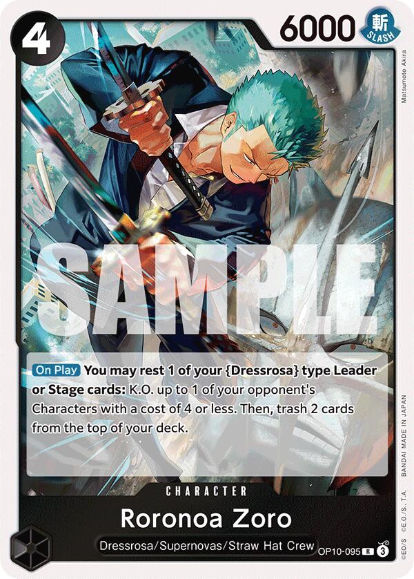 Roronoa Zoro (095) - OP10-095