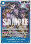 Crocodile & Mihawk - ST25-003 - (Starter Deck 25: BLUE Buggy)