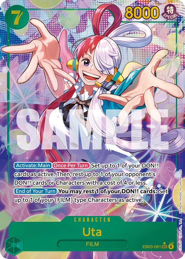 Uta (061) (Alternate Art) - EB03-061