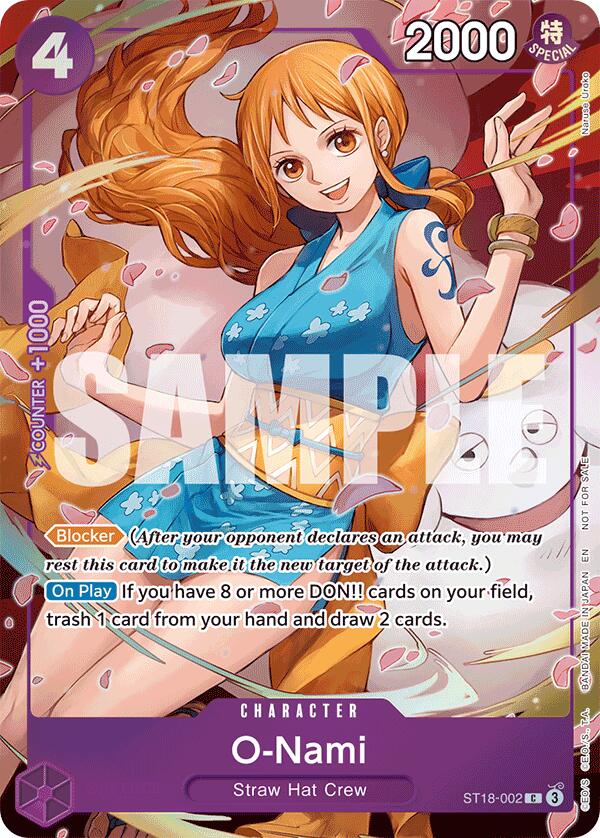 O-Nami - ST18-002 (Dash Pack) - ST18-002