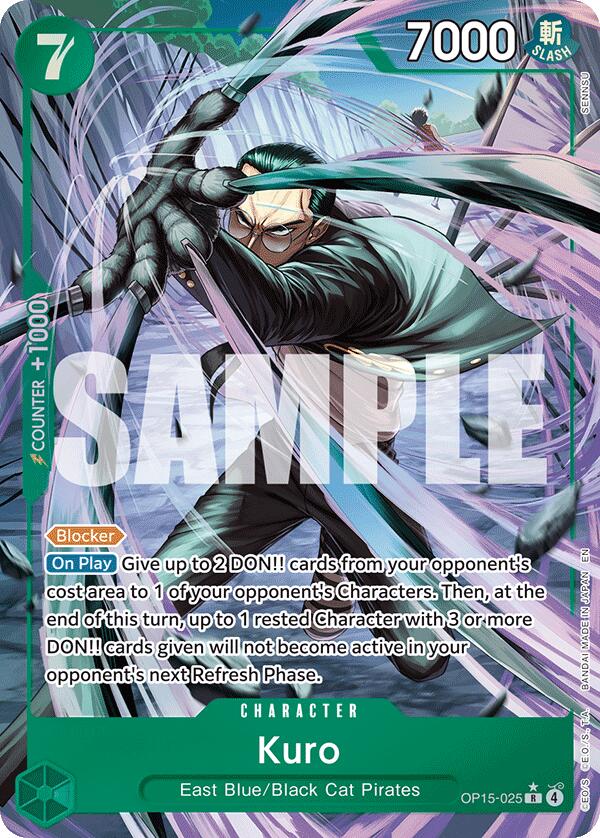 Kuro (Alternate Art) - OP15-025