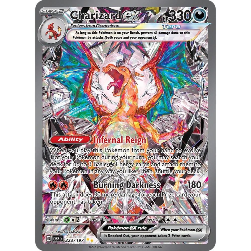 Pokemon Scarlet & Violet Obsidian Flames Sleeved Booster Pack