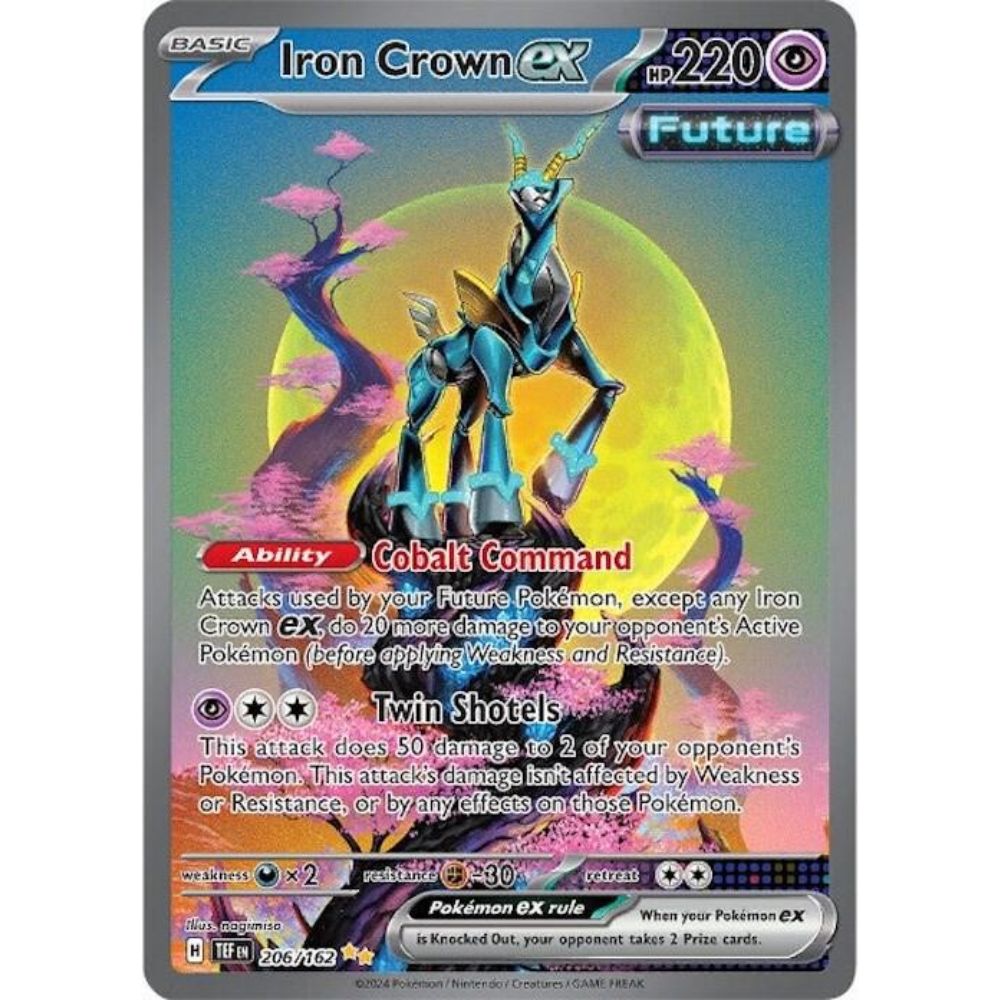 Pokemon Scarlet & Violet Temporal Forces Elite Trainer Box (Iron Leaves)