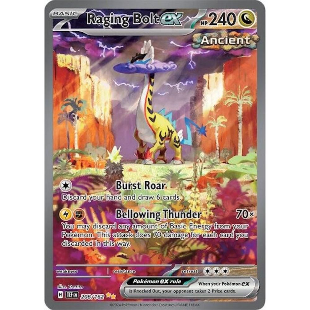 Pokemon Scarlet & Violet Temporal Forces Elite Trainer Box (Iron Leaves)